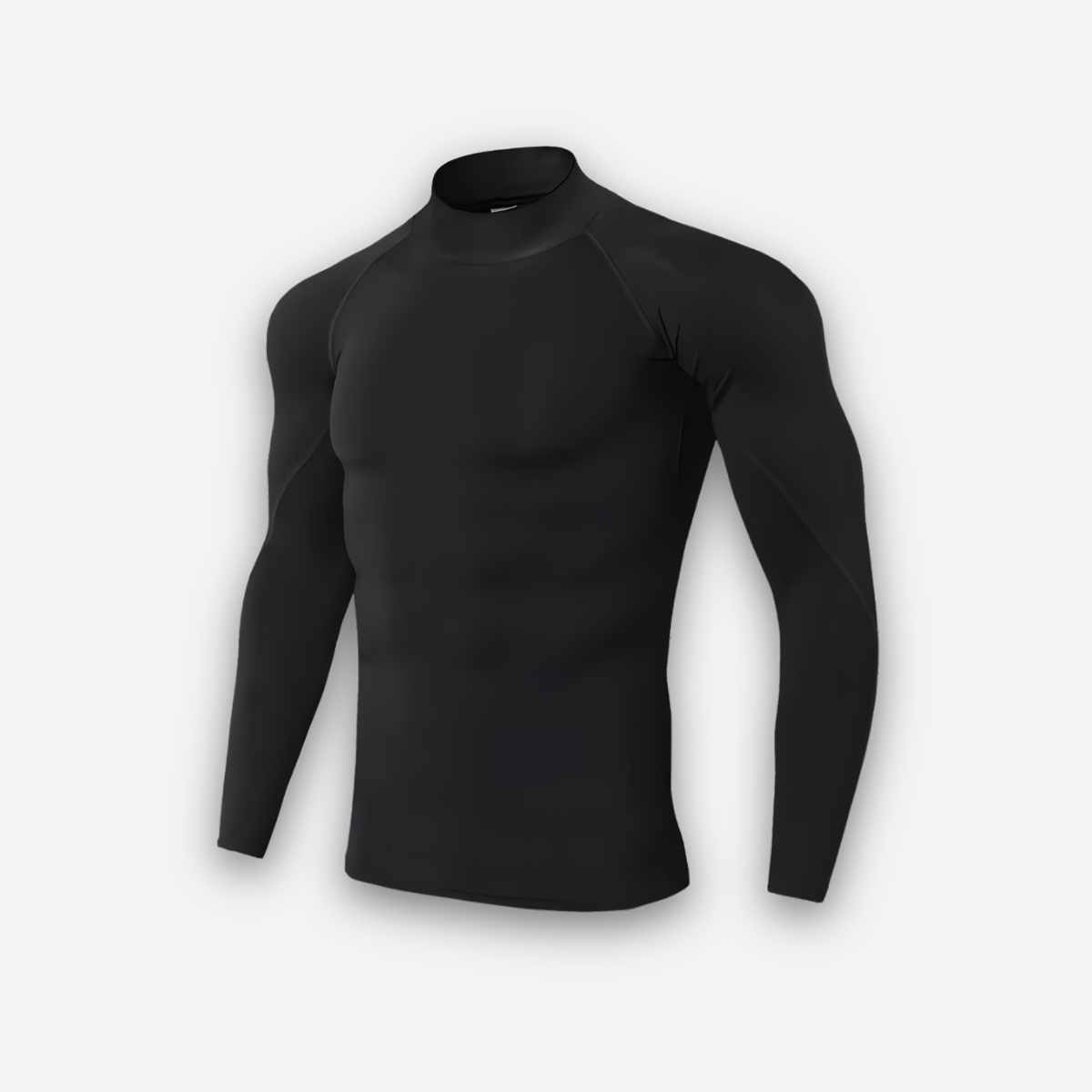 Long sleeve compression shirt for men — Pheuw Kinetic Compression Top product view