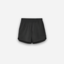 Black shorts on a light gray background
